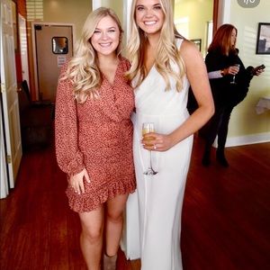 Adelyn Rae White Jumpsuit